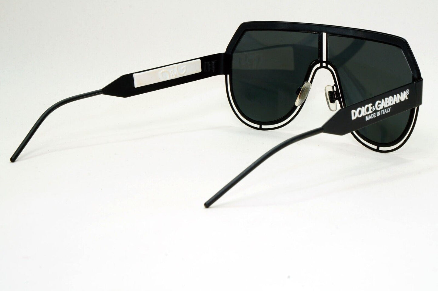 Dolce & Gabbana 2021 Black Pilot Metal Sunglasses DG 2231 3276/87 270924