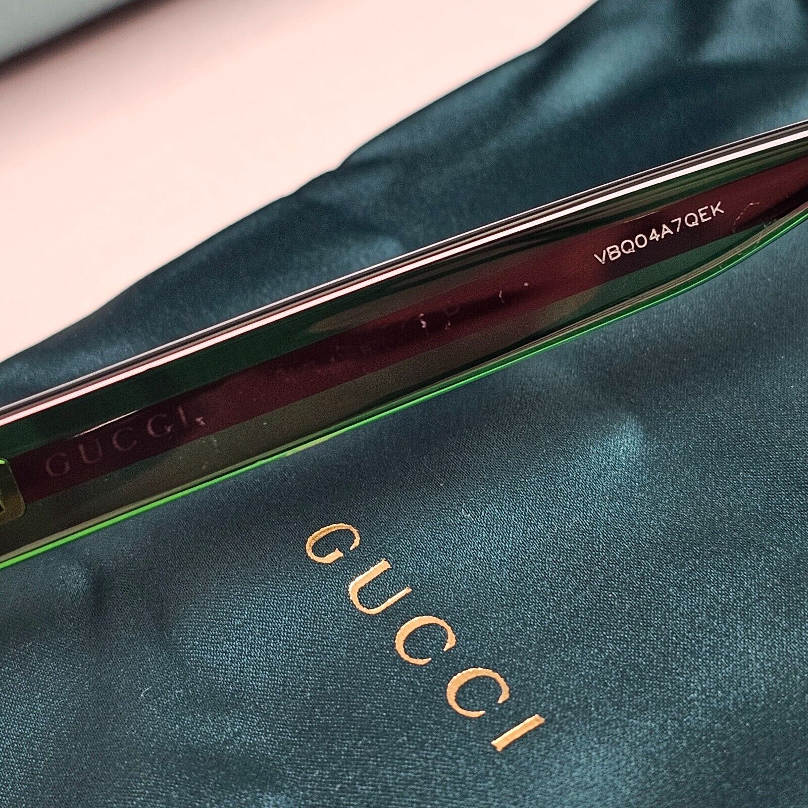 Gucci Sunglasses 2017 Polarized Black Green Red GG0003S 006 52mm 120125