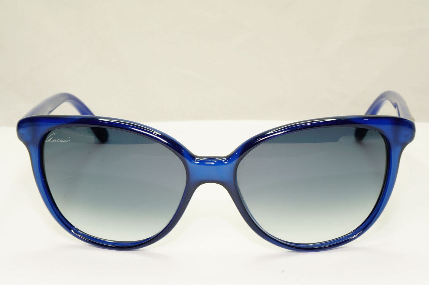 Gucci 2013 Sunglasses Blue Monogram Grey Smoke Gradient Square GG 3633/S DXRJJ