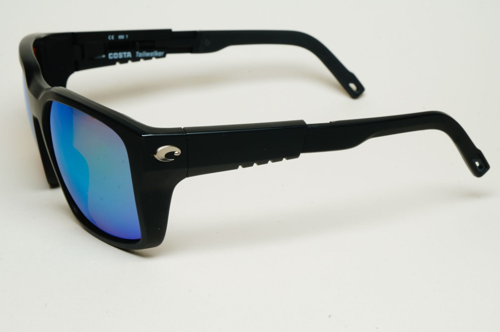 Costa Del Mar Sunglasses Tailwalker Polarized Green 580P Black 06S9003 16 56mm