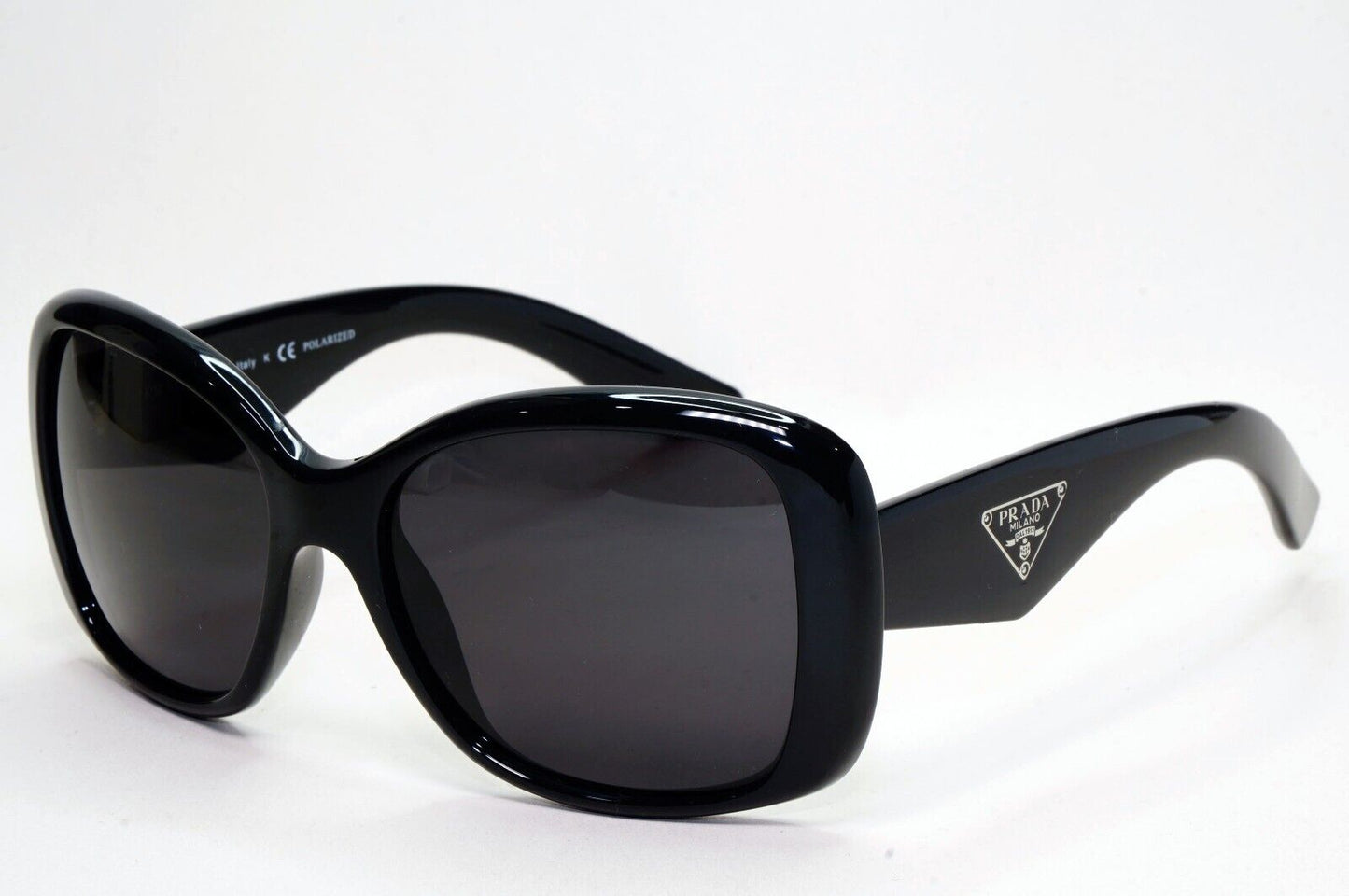 Prada Sunglasses 2013 Vintage Black Triangle Logo PR32PS SPR 32P 1AB-5W1 230924