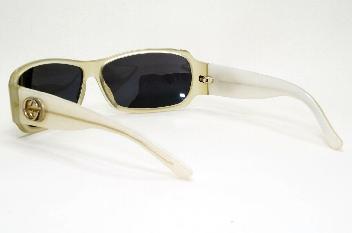 Gucci Sunglasses 2005 Vintage Cream White Black Unisex GG 2935/S EOODA 041124