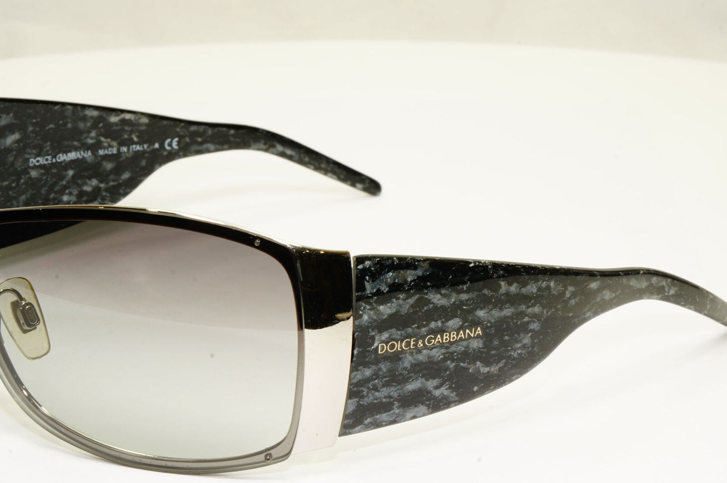 Dolce & Gabbana Womens Vintage Sunglasses Marble Grey DG 2019 342/8G 36331