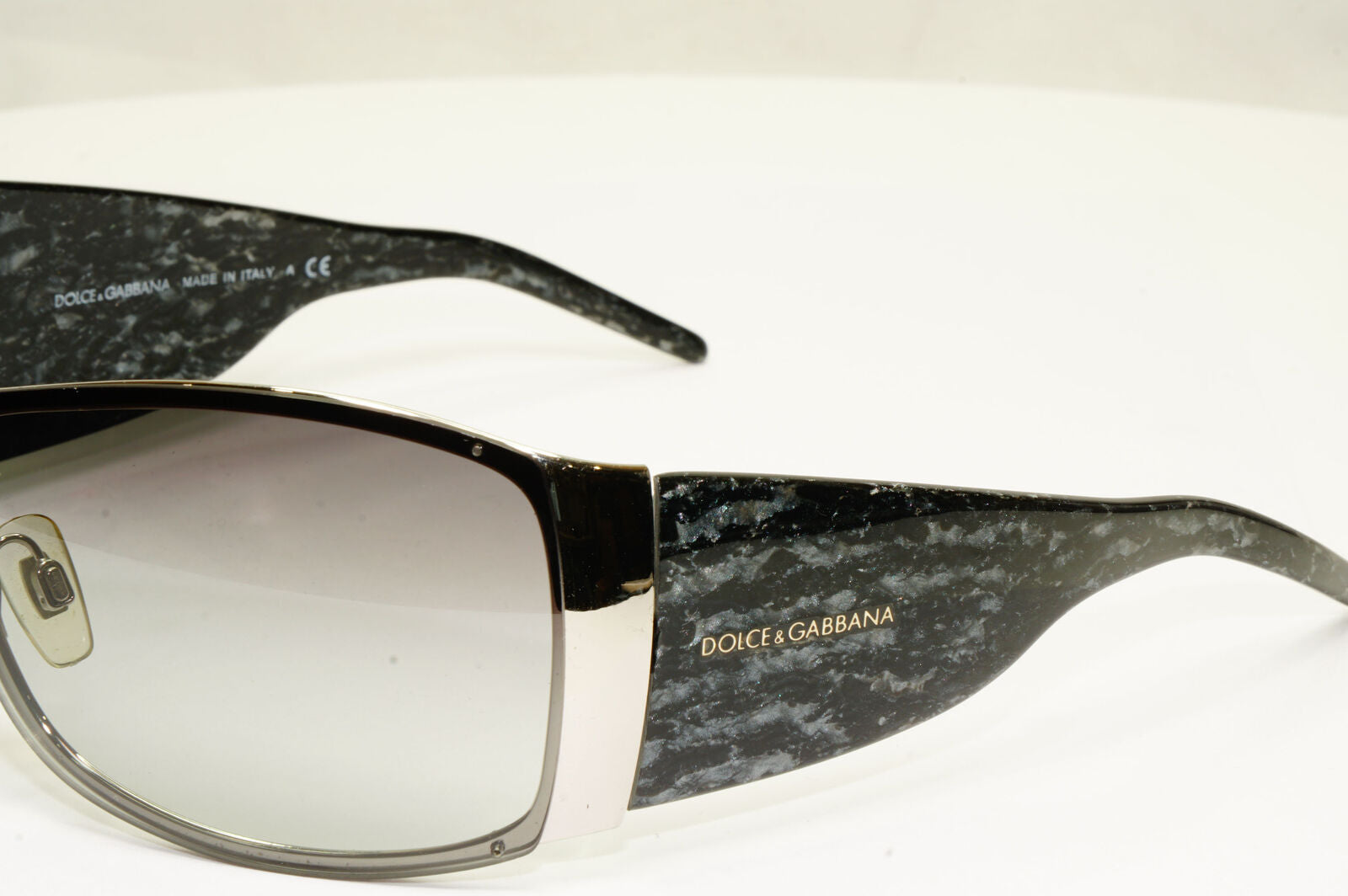 Dolce & Gabbana Womens Vintage Sunglasses Marble Grey DG 2019 342/8G 36331