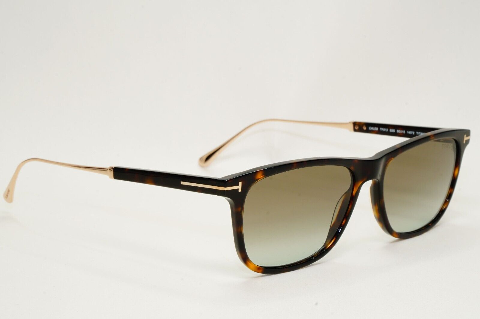 Tom Ford Sunglasses Caleb Titanium Brown Gold Japan FT0813 TF 813 52G 55mm