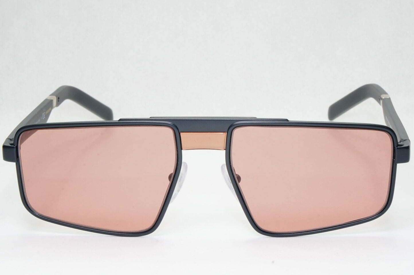 Prada Sunglasses Grey Dark Violet Burgundy Matte PR61WS SPR 61W NAR-08M 57mm