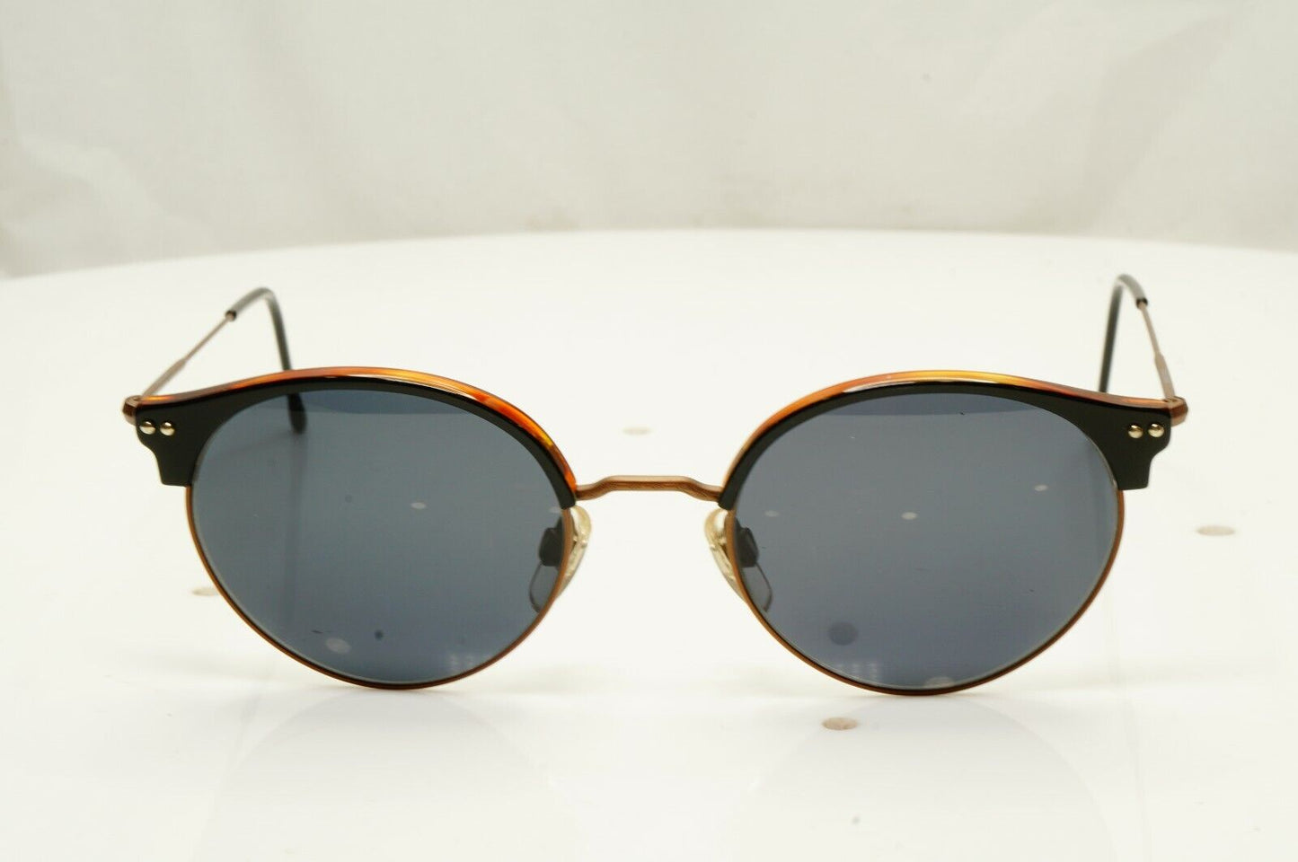 Authentic Giorgio Armani 1997 Vintage Sunglasses Brown Black Mens Womens 377 227