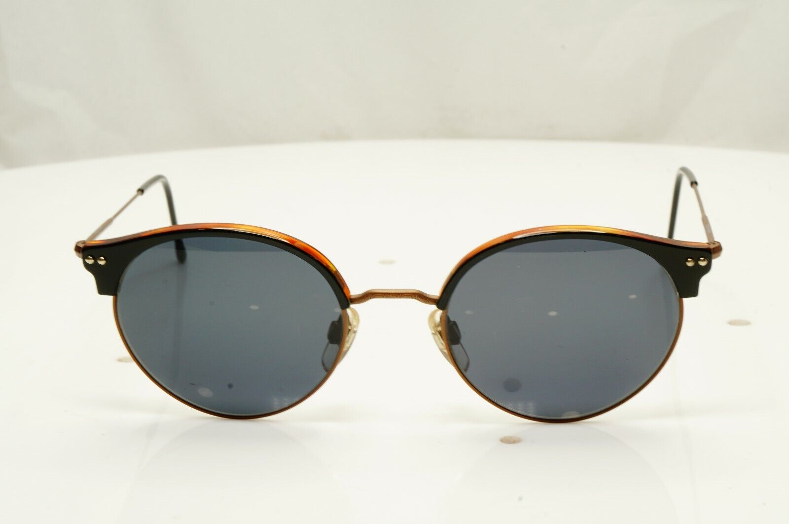 Authentic Giorgio Armani 1997 Vintage Sunglasses Brown Black Mens Womens 377 227
