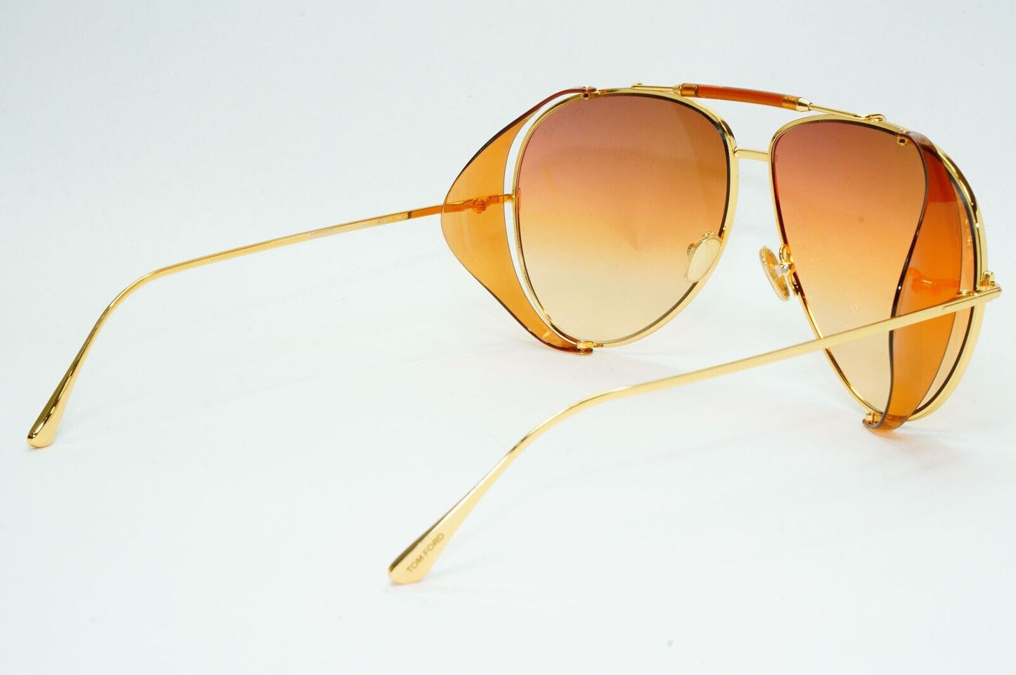 Tom Ford Sunglasses Jack-02 Oversized Unisex Large Pilot Gold FT0900 TF 900 30F