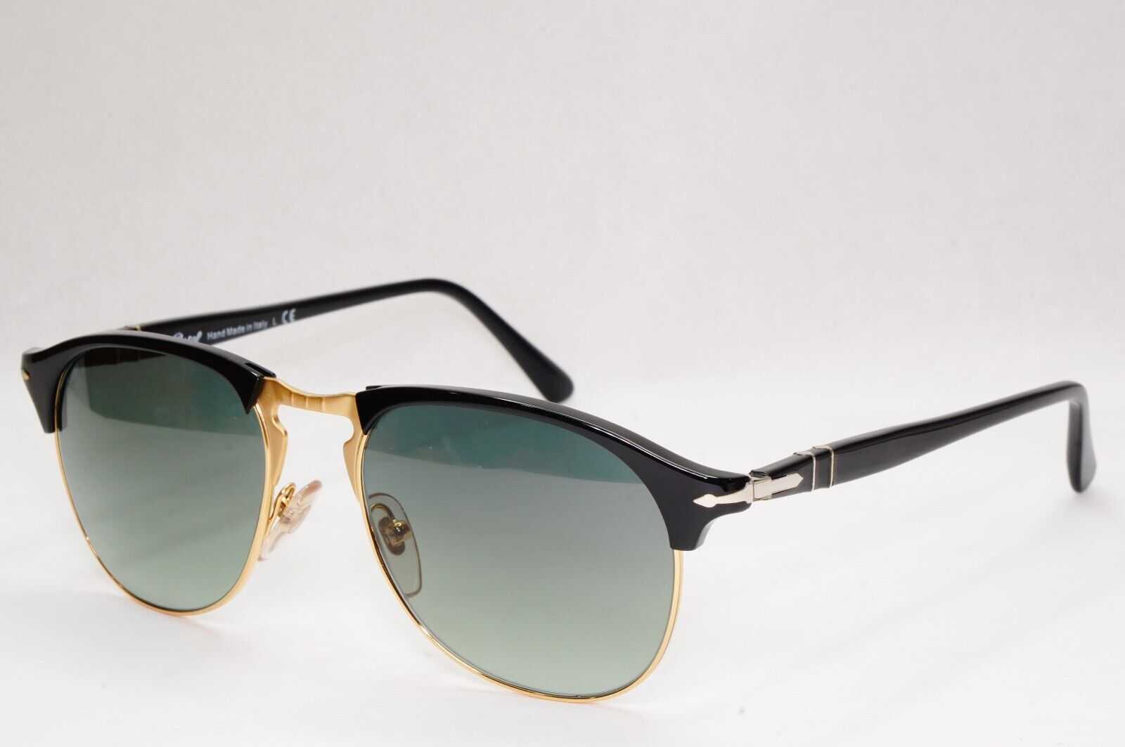 Persol Sunglasses 2015 Black Grey Gradient Pilot Vintage 8649-S 95/71 53mm