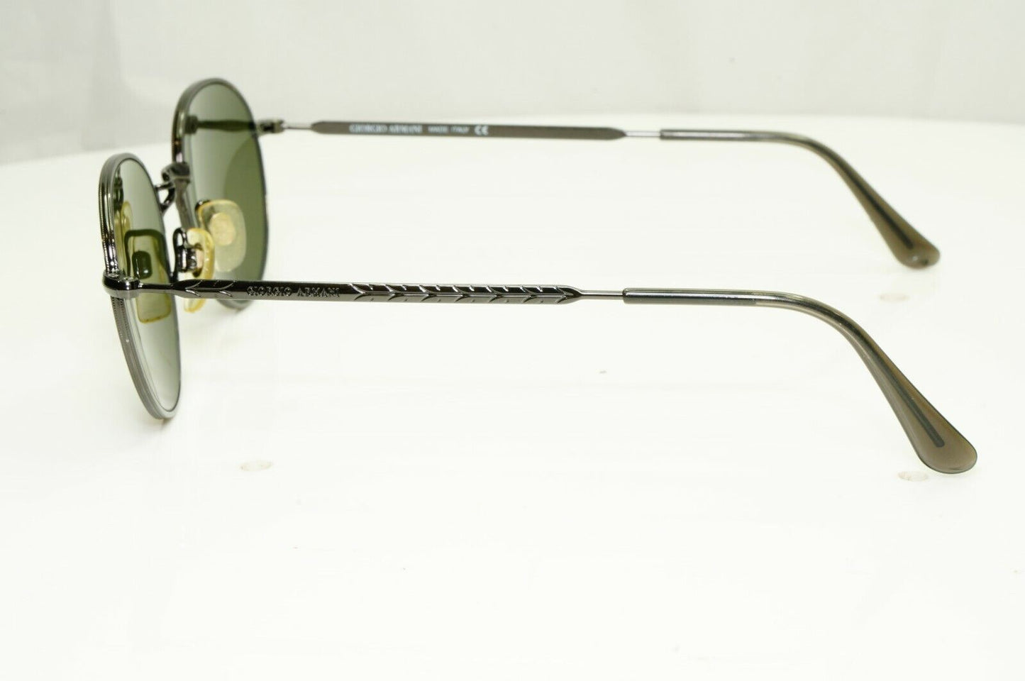 Authentic Giorgio Armani 1997 Vintage Sunglasses Gunmetal Men Women 652 976/36