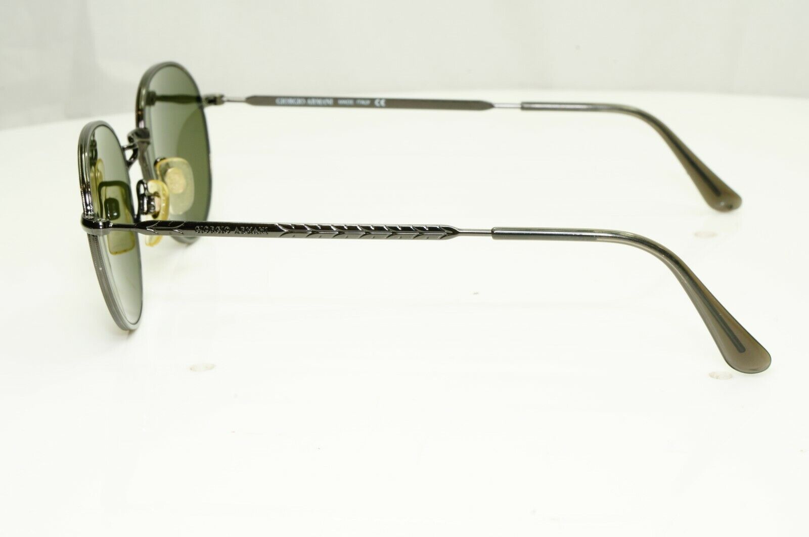 Authentic Giorgio Armani 1997 Vintage Sunglasses Gunmetal Men Women 652 976/36