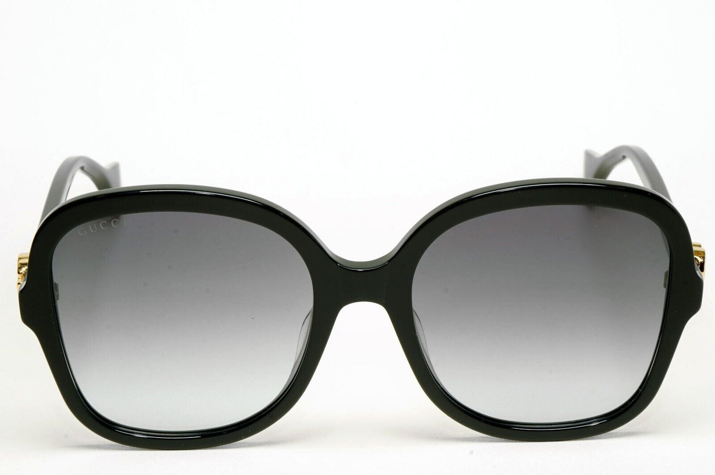 Gucci Sunglasses Oversized Grey Gradient Large Square Gold GG1178S 002 56mm