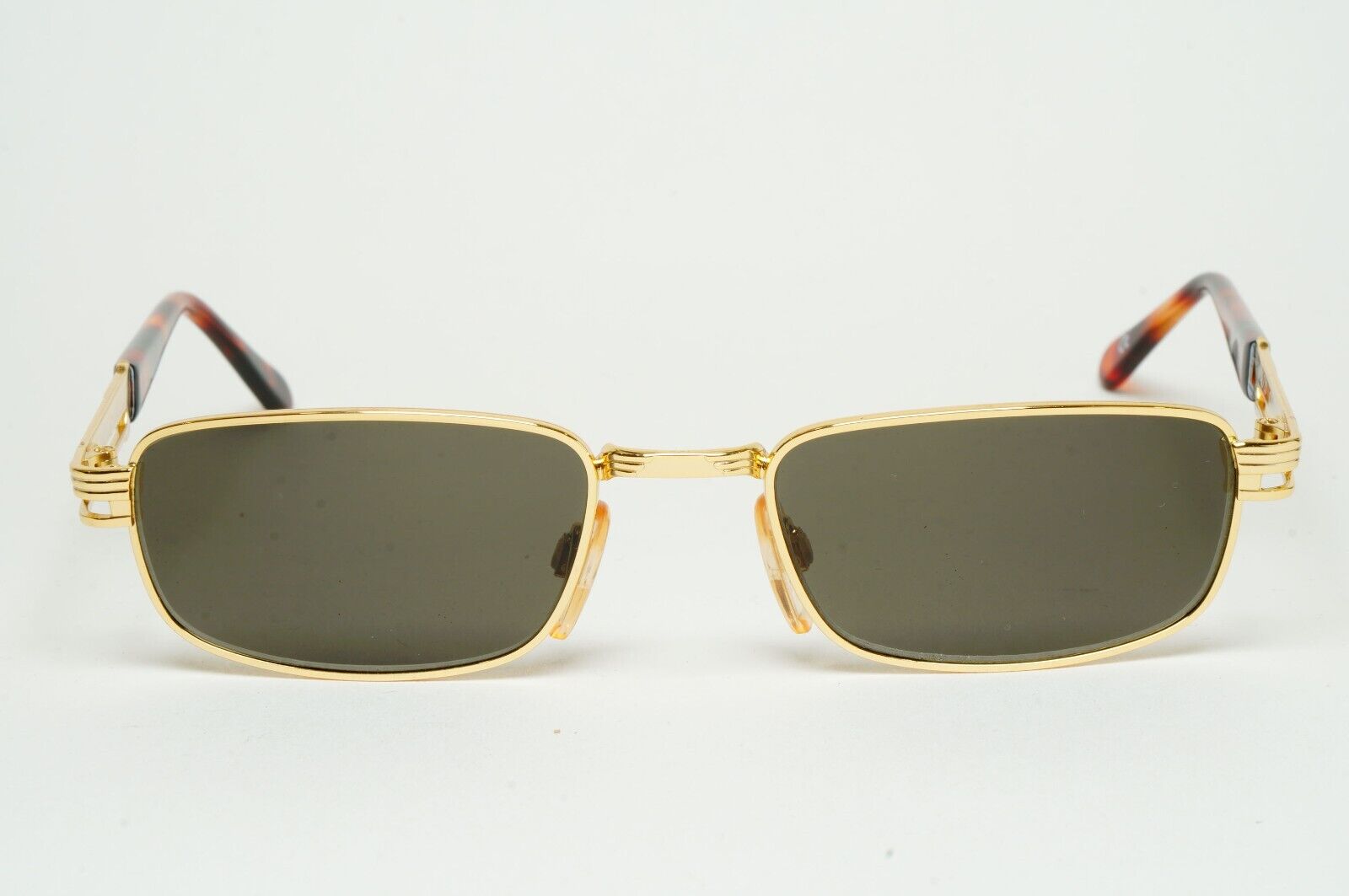 Versus Sunglasses 1996 by Gianni Versace Vintage Gold Grey MOD F20 COL 030