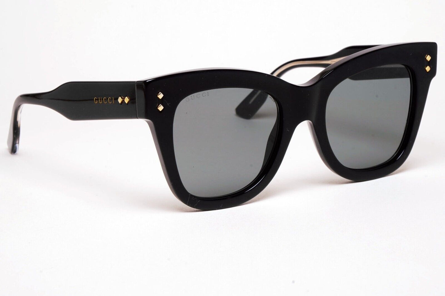Gucci Sunglasses 2022 Black Oversized Square Large Glossy GG1082S 001 280125