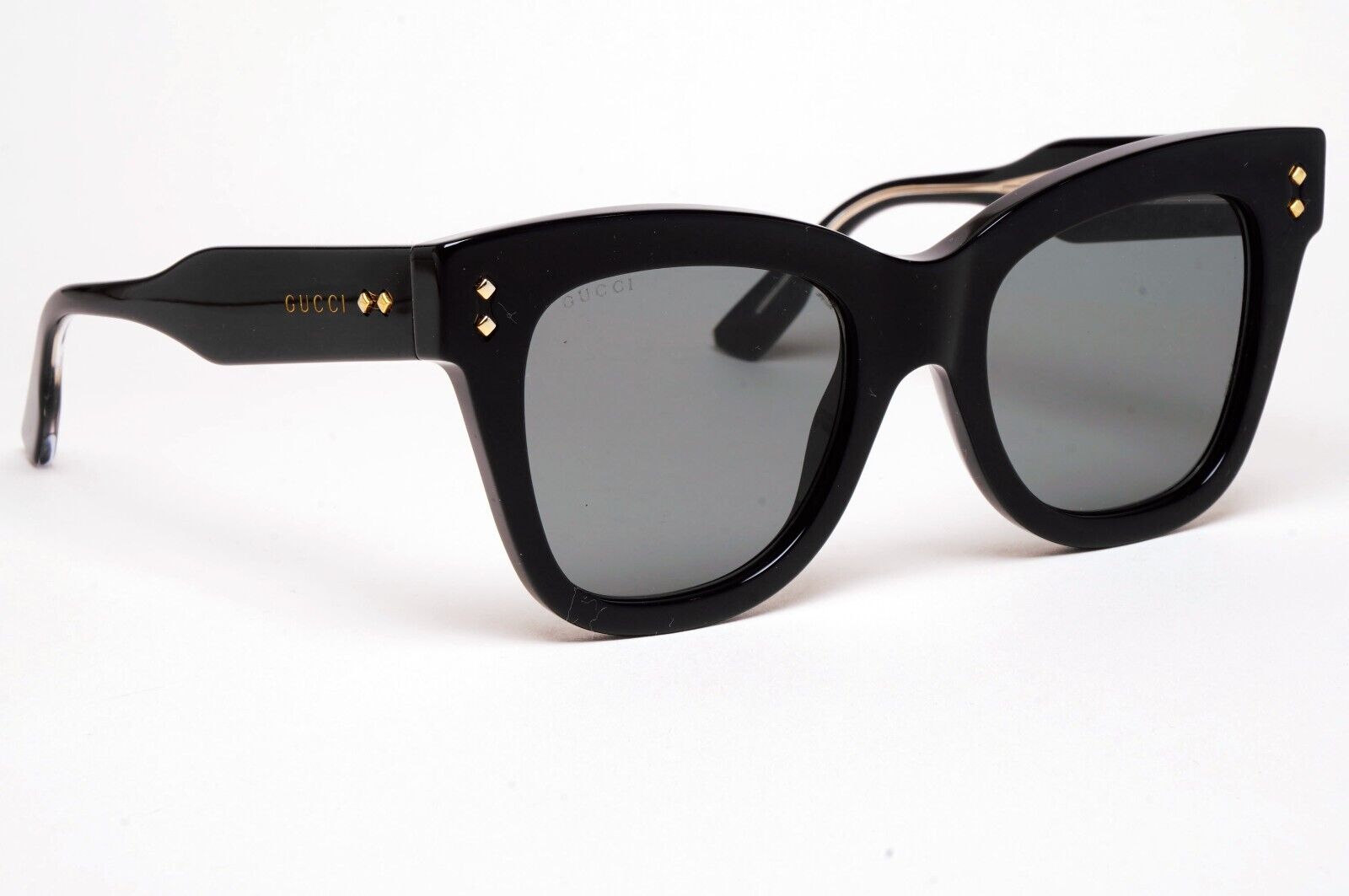 Gucci Sunglasses 2022 Black Oversized Square Large Glossy GG1082S 001 280125
