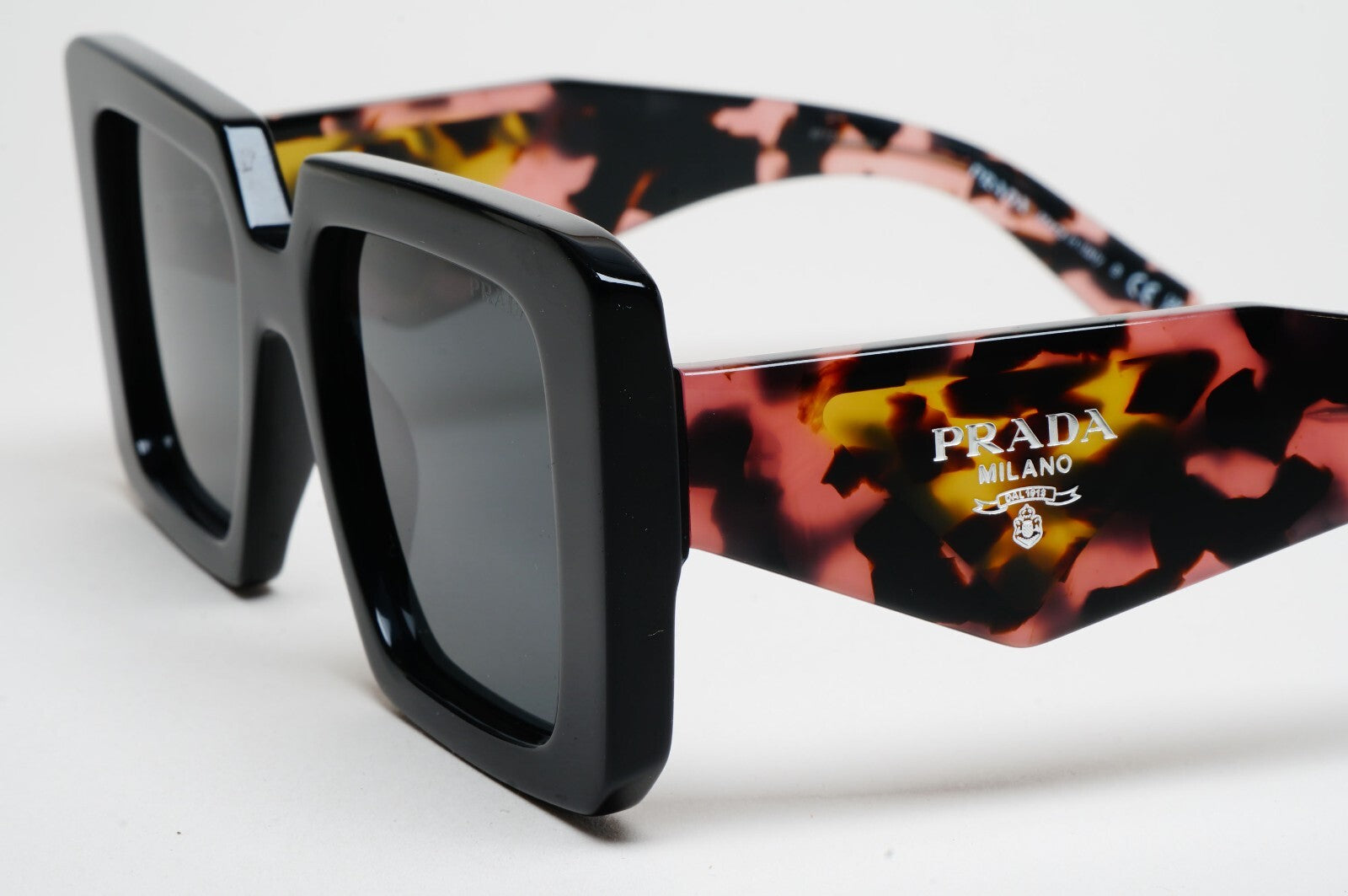 Prada Sunglasses Symbole Square Large Marble PR23YS SPR 23Y 1AB-5S0 140325
