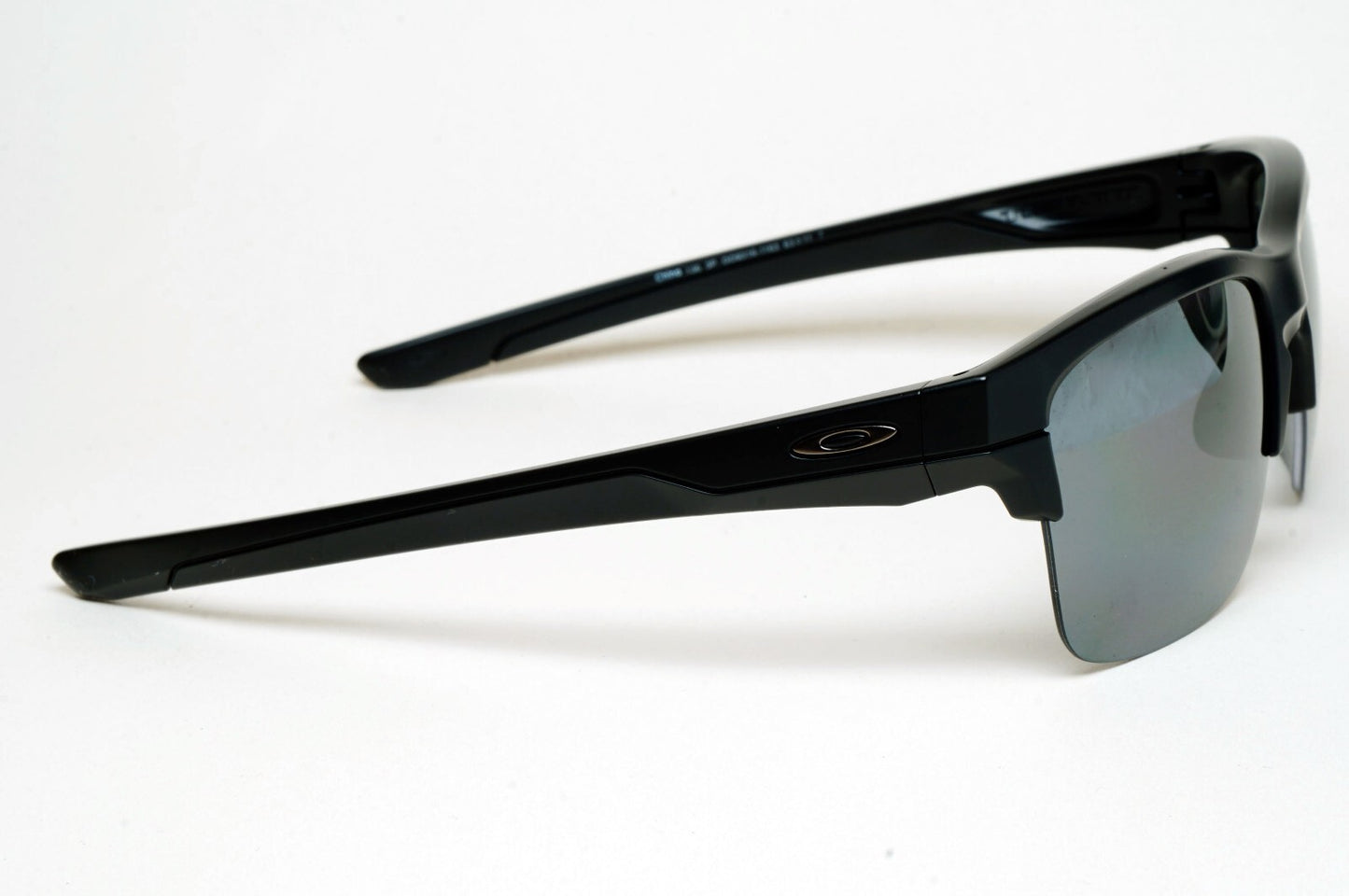 Oakley Sunglasses Polarized Thinklink Black Matte Iridium Grey Square OO 9316 11