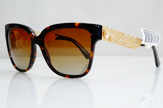 Authentic DOLCE & GABBANA Polarized Sunglasses FLOWERS DG 4212 502/T5 28187