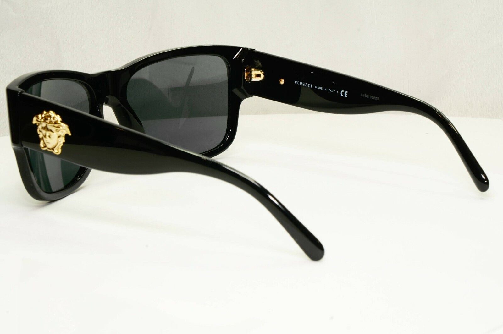 Versace Gold Medusa Sunglasses Black Square Fashion Designer MOD VE 4275 GB1/87