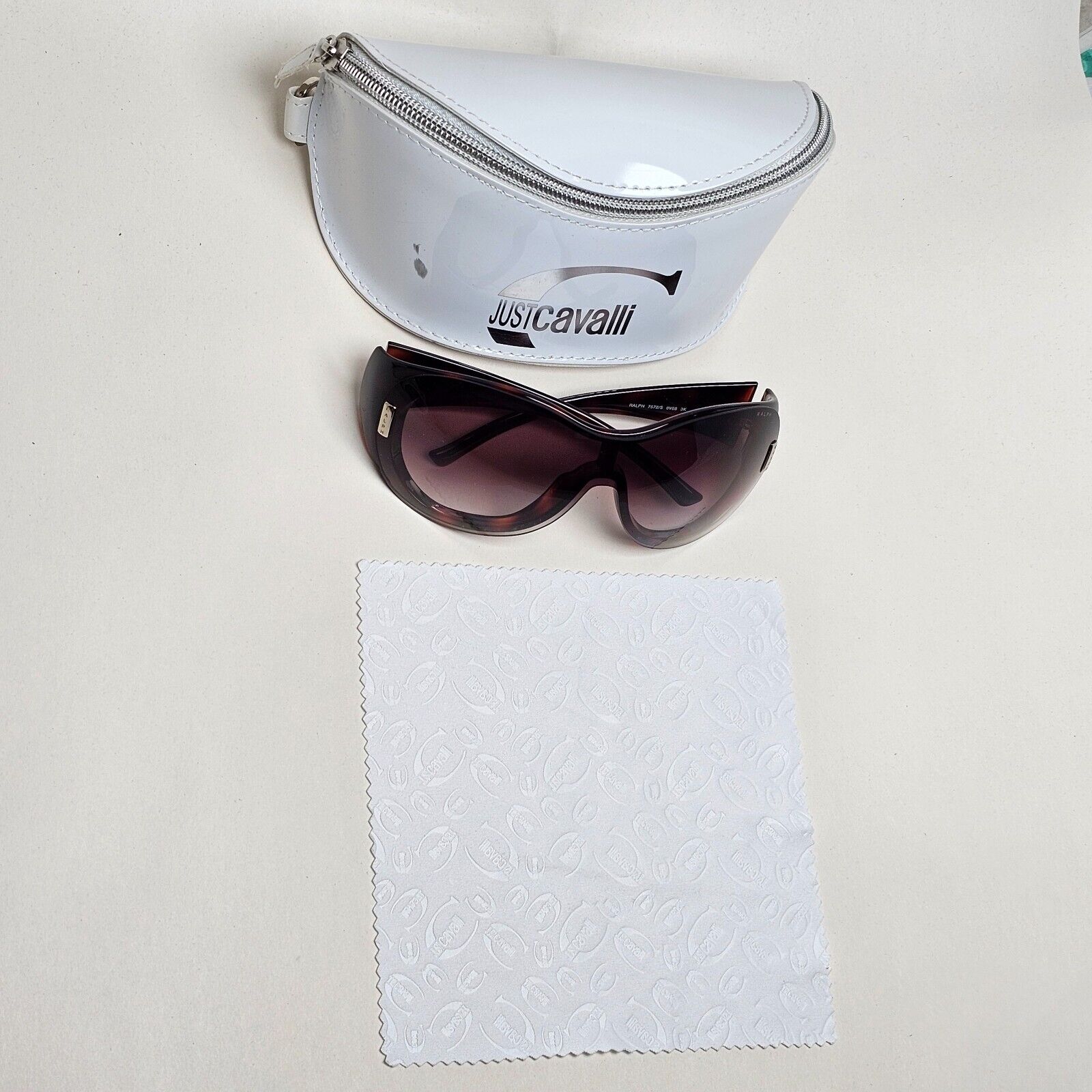 Ralph Lauren Sunglasses 2006 Vintage Brown Shield Visor 7572/S 0V08 211124