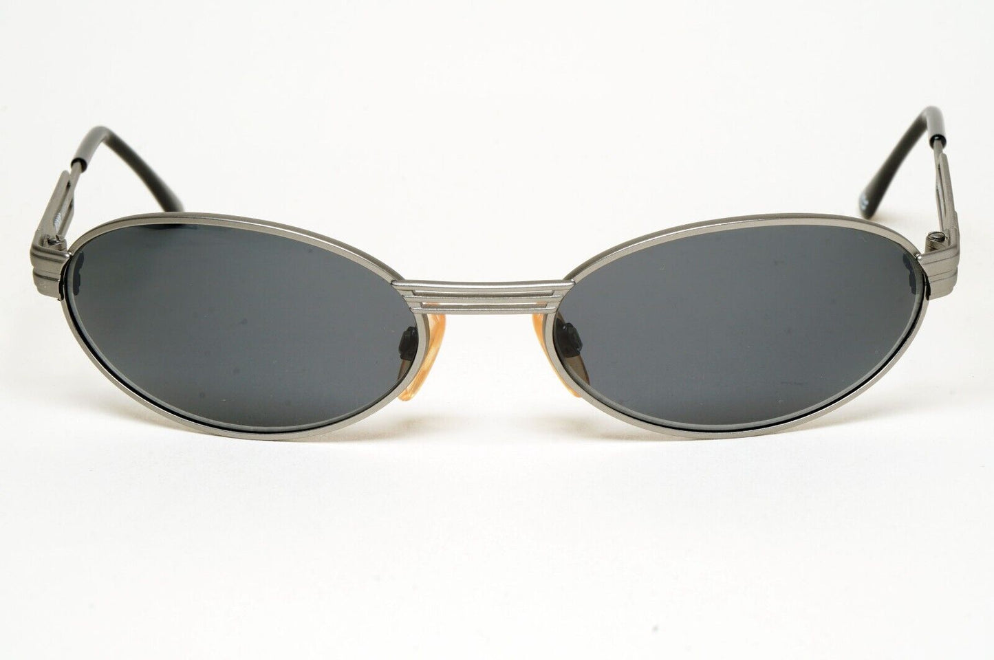 Versus Sunglasses 1996 by Gianni Versace Vintage Gunmetal Grey MOD F34 COL 77M