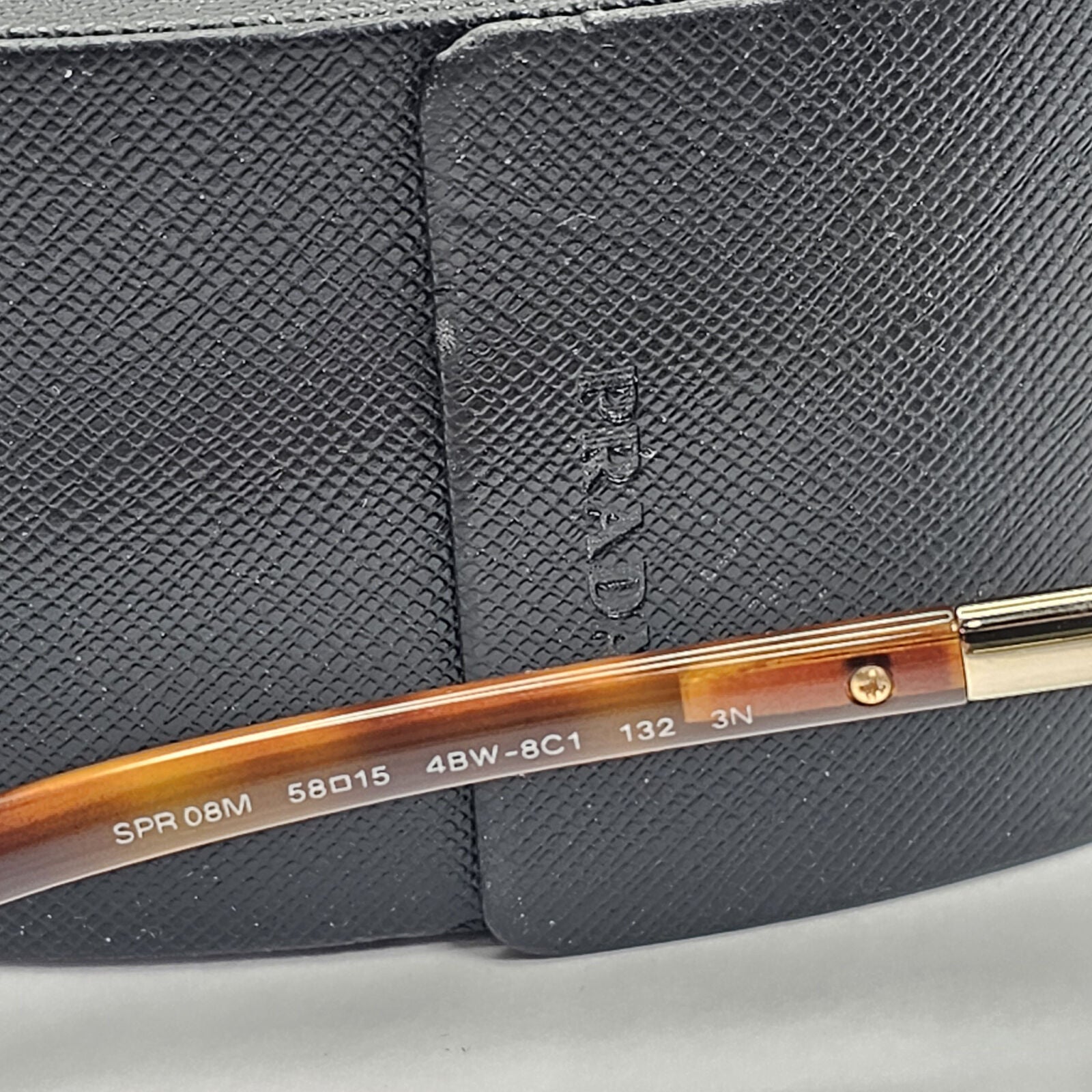 Prada Sunglasses 2010 Brown Gold Wrap Vintage PR08MS SPR 08M 4BW-8C1 210124