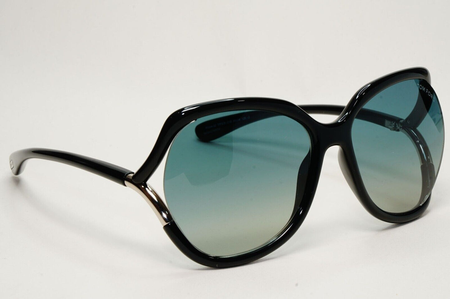 Tom Ford Sunglasses Anouk-02 Black Green Grey Gradient Square FT0578 TF 578 01B