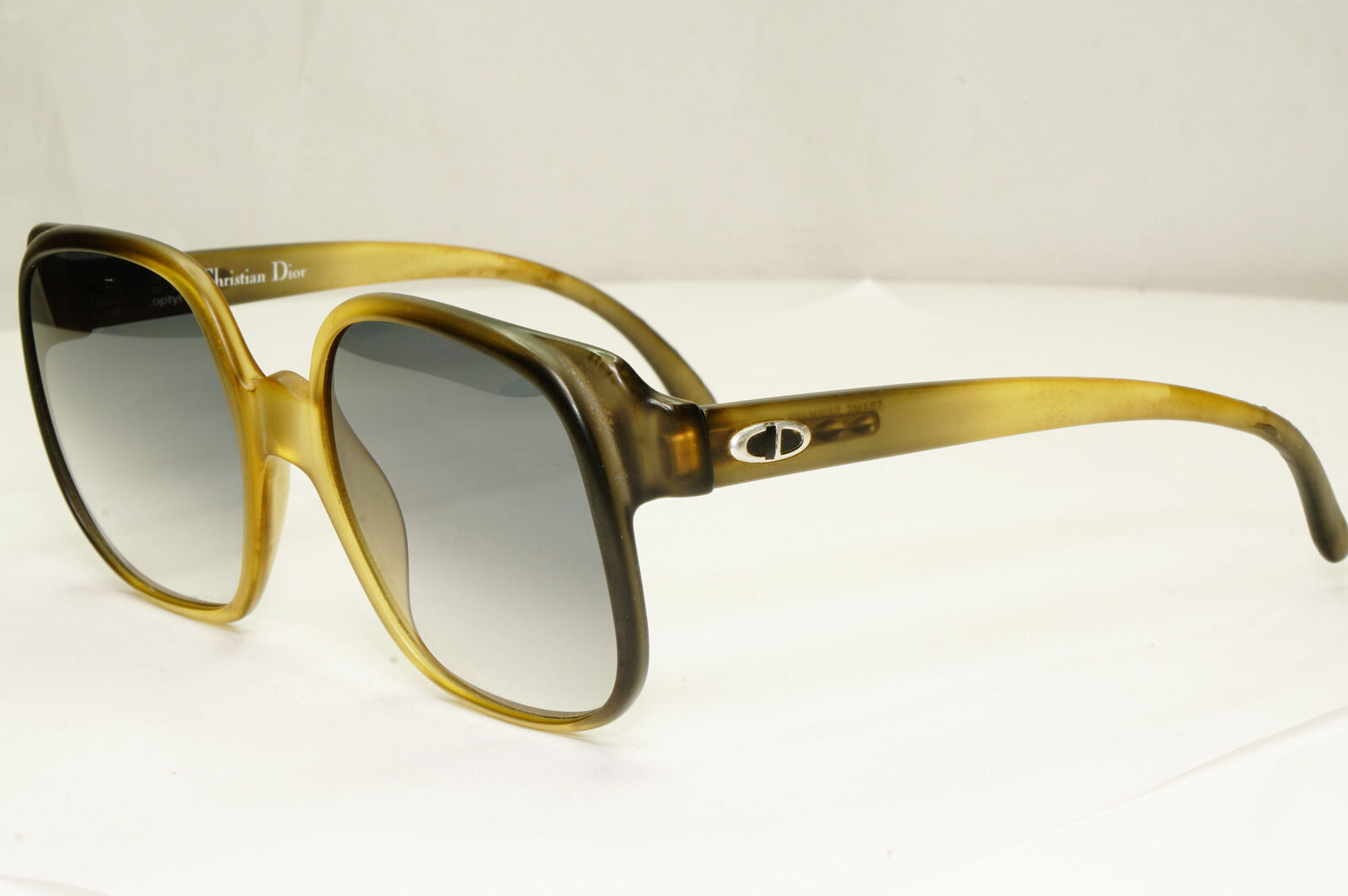 Christian Dior Green 1990s Germany Womens Vintage Sunglasses 2017 20 36393