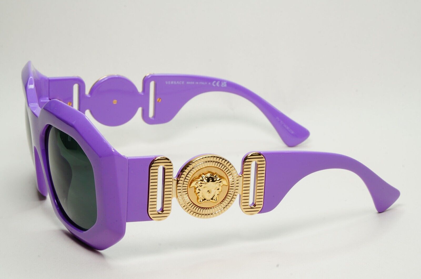 Versace Sunglasses Oversized Medisa Lilac Purple Grey MOD VE 4424U 5366/87 56mm