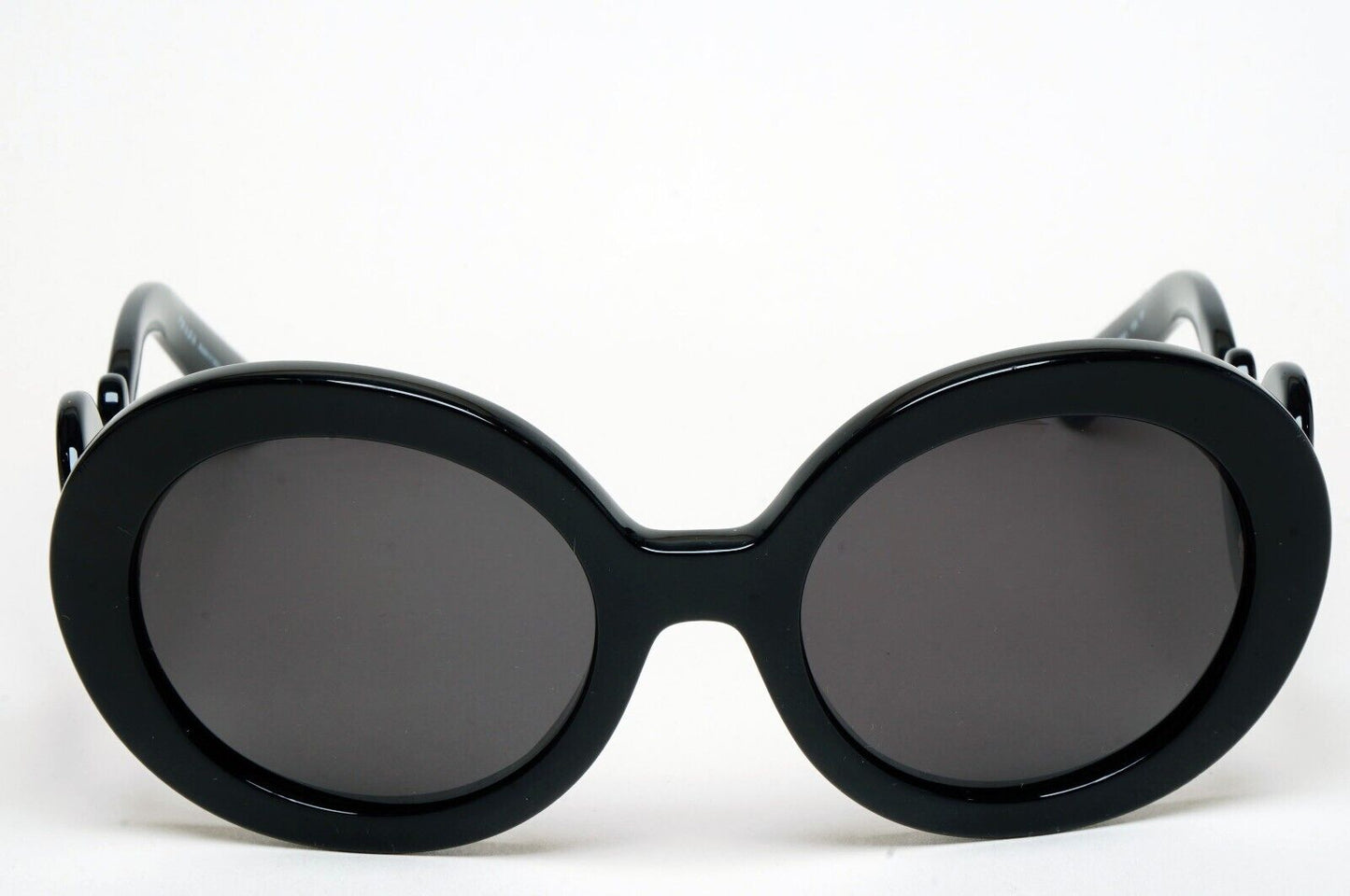 Prada Sunglasses Baroque Swirl Round Black PR27NS SPR 27N 1AB-5W1 060125