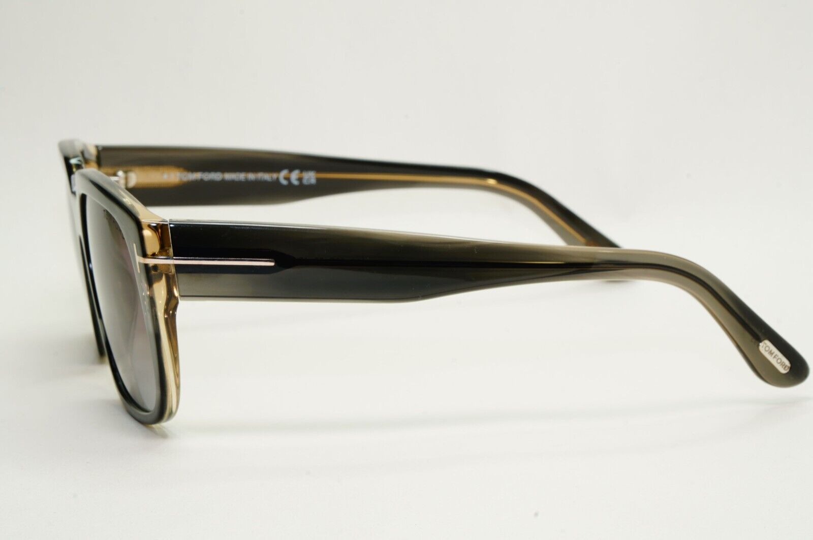 Tom Ford Sunglasses Oliver-02 Grey Brown Gradient Square FT1025 TF 1025 56F 56mm