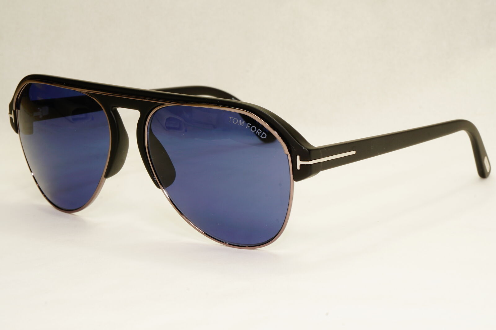 Tom Ford Sunglasses Marshall Black Blue Pilot FT0929 TF 929 Marshall 02V