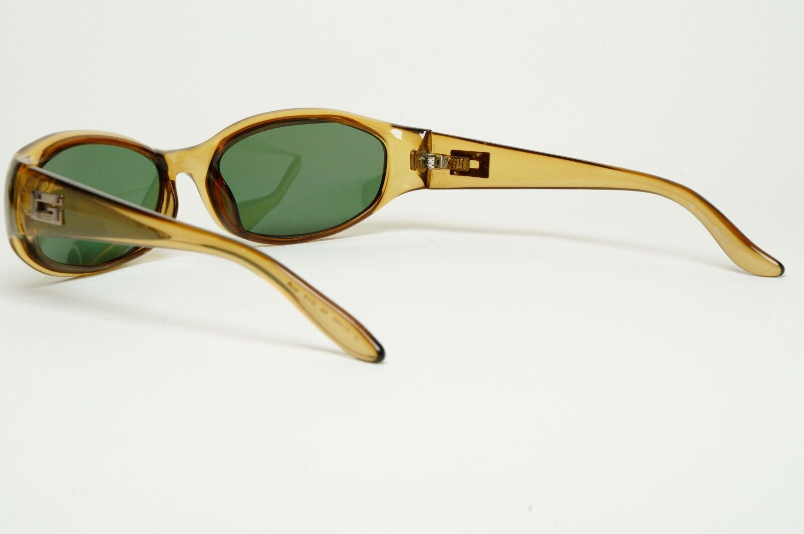 Gucci Sunglasses 1998 Vintage Honey Transparent Brown Green GG 2456/S K02 290125