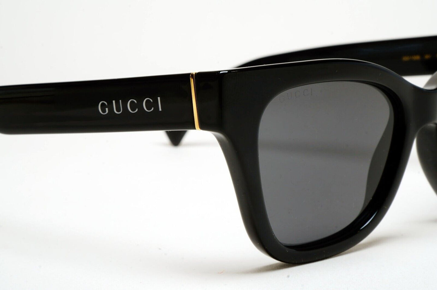 Gucci Sunglasses 2022 Black Glossy Square GG1133S 001 52mm 250125