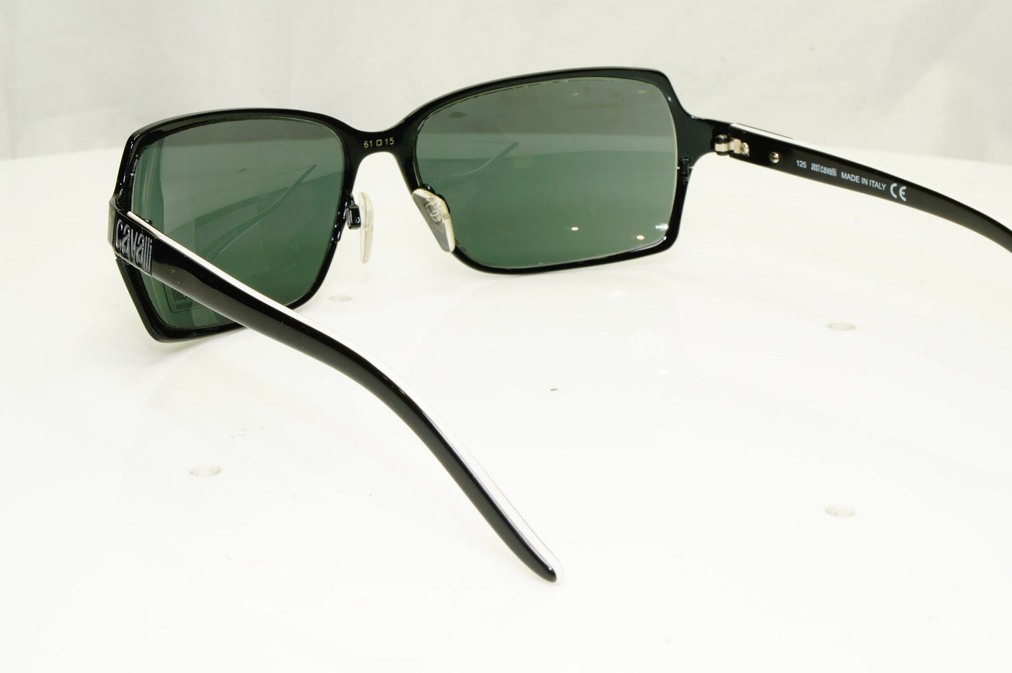 Authentic Just Cavalli Mens Womens Vintage Sunglasses Black JC 6S B5 270721