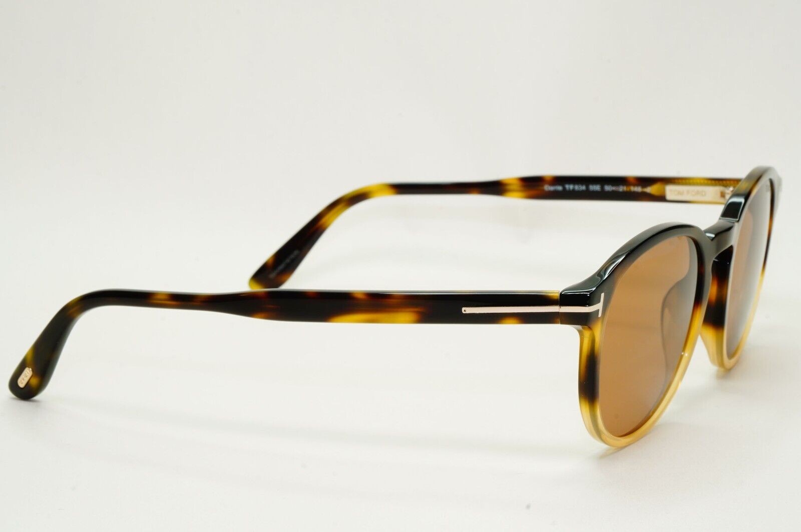 Tom Ford Sunglasses Dante Brown Havana Tortoise Round FT0834 TF 834 55E 50mm