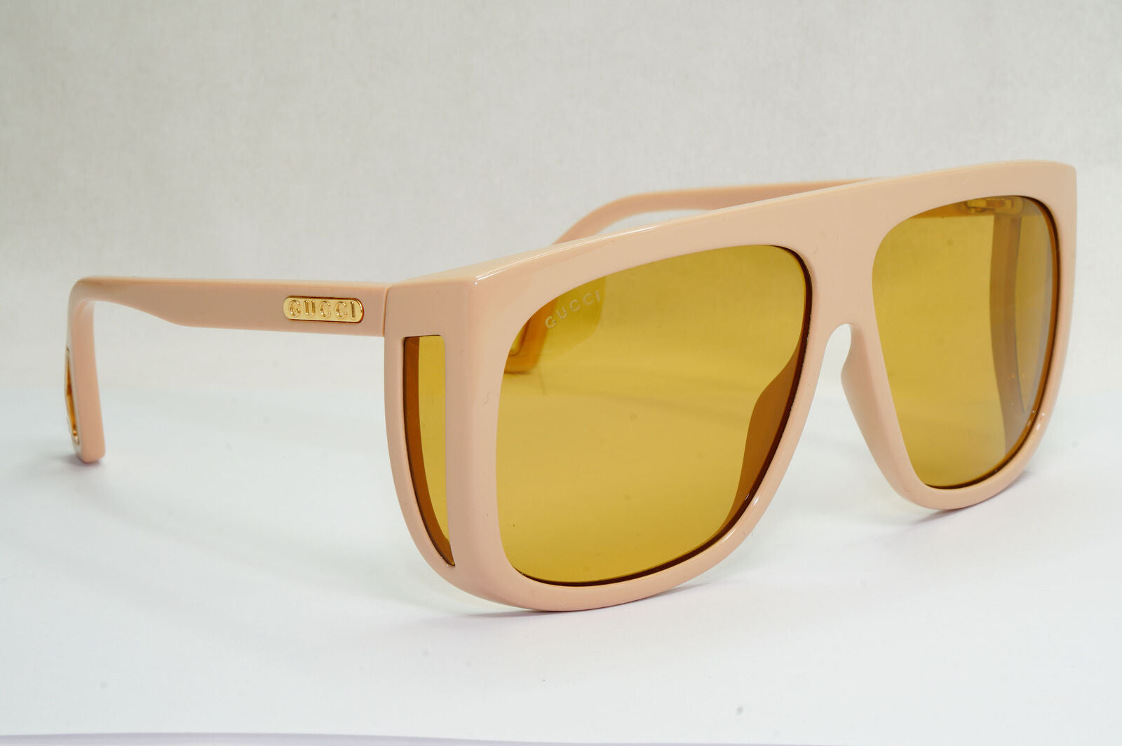 Gucci Sunglasses 2019 Beige Brown Square Oversized Large GG 0467S 005 130224