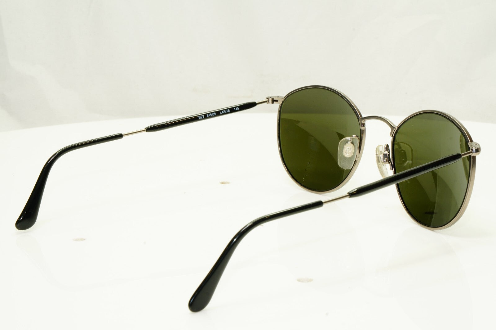 Giorgio Armani 1997 Vintage Sunglasses Blue Mirror Glass Silver 627 815/35 51mm