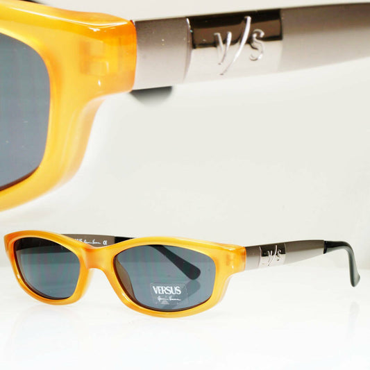 Versus by Gianni Versace 1996 Vintage Honey Sunglasses MOD E83/M COL 692 28705