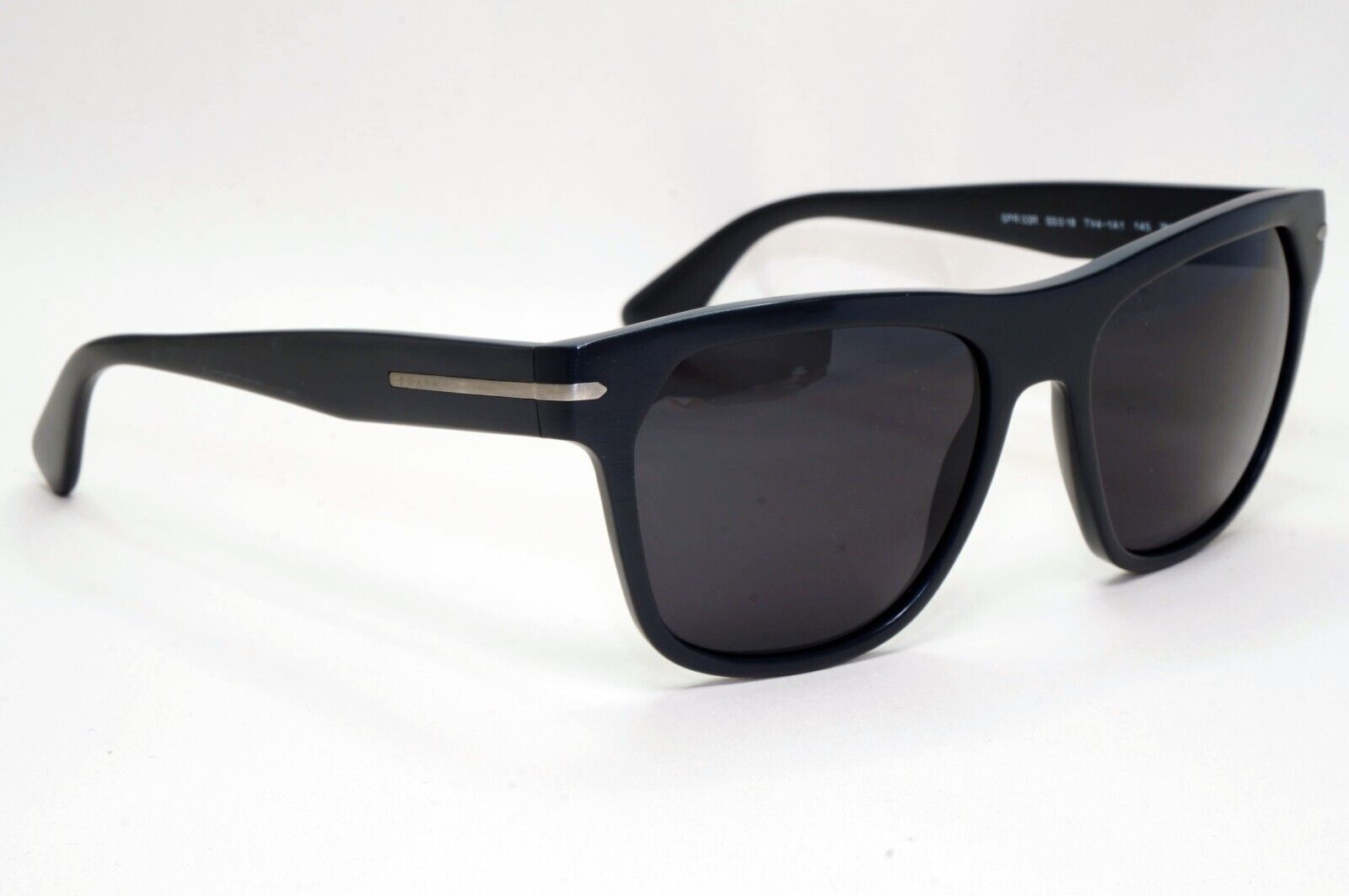 Prada Sunglasses 2013 Brushed Grey Dark Black PR03RS SPR 03R TV4-1A1 55mm 021124