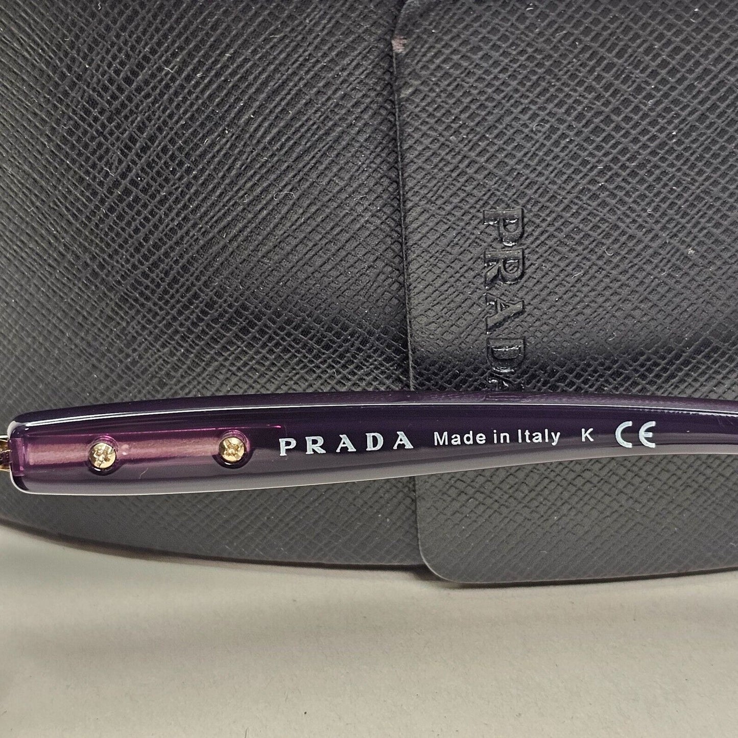 Prada Sunglasses 2011 Vintage Purple Black Gold PR08OS SPR 08O NAM-6P1 131024