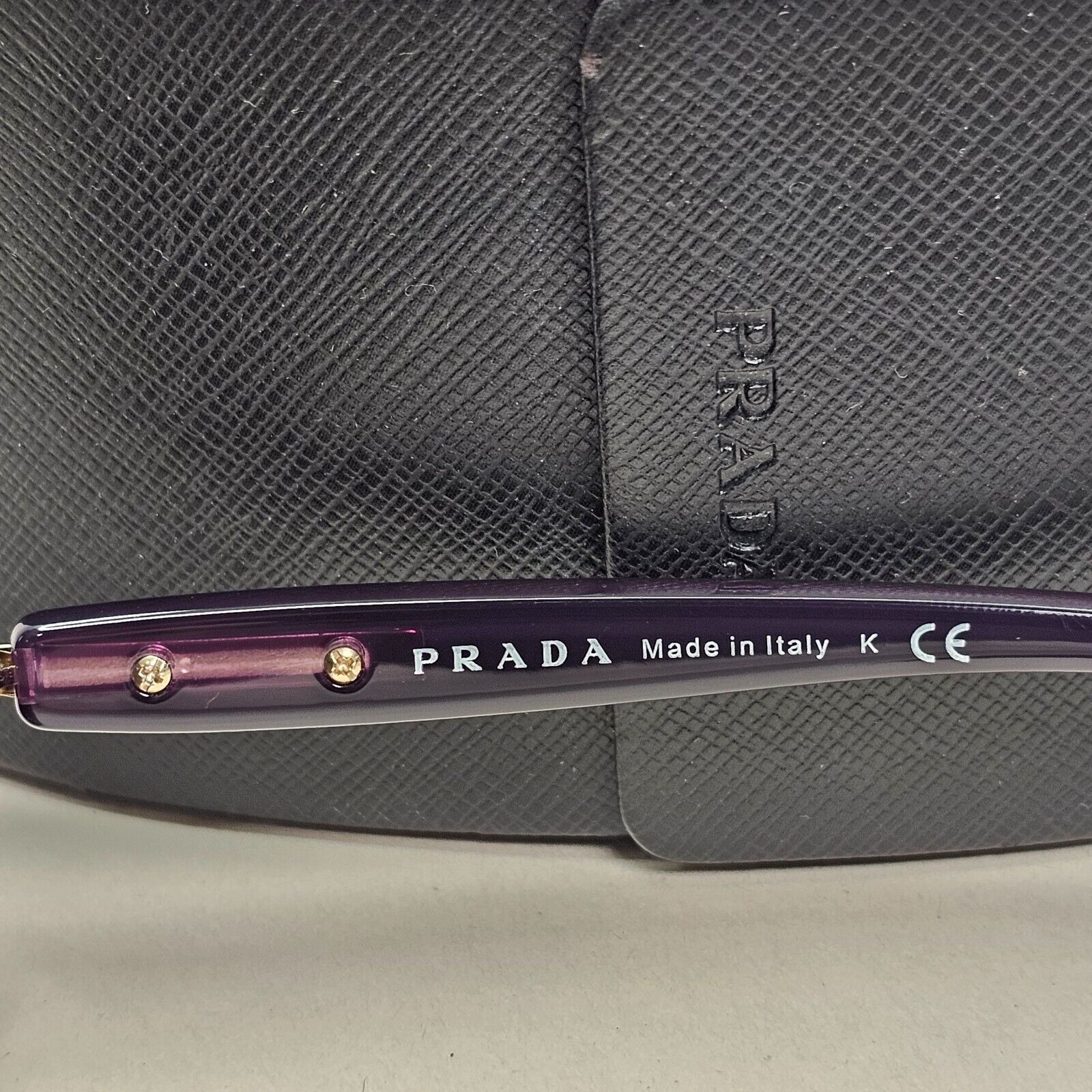Prada Sunglasses 2011 Vintage Purple Black Gold PR08OS SPR 08O NAM-6P1 131024