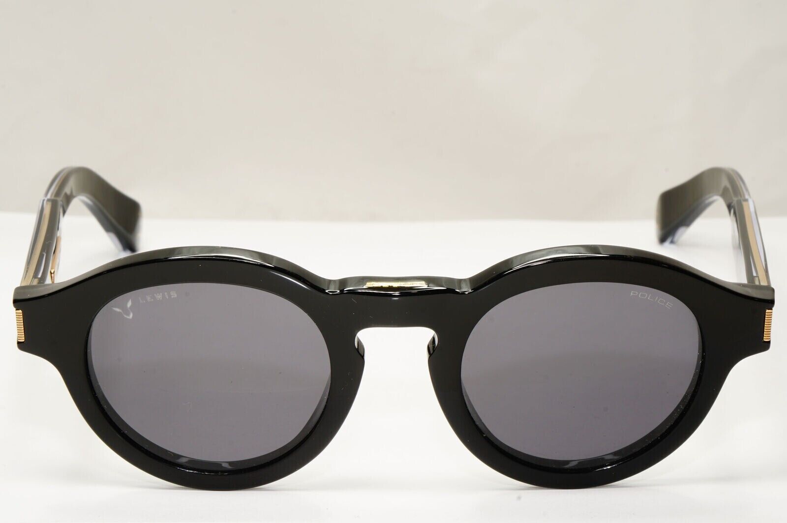 Police x Lewis Hamilton F1 Sunglasses Black Gold SPL B33 0700 LEWIS 17 [a] 38958