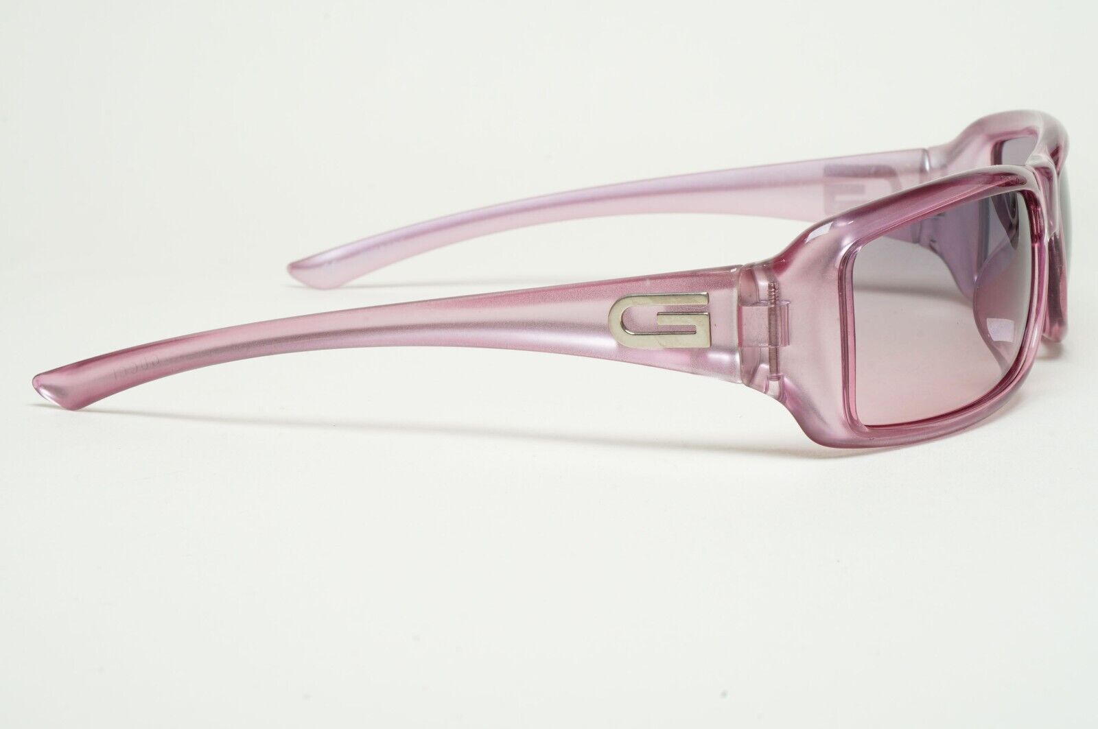 Gucci Sunglasses 2002 Vintage Lilac Pale Pink Rectangle GG 2551/S LT8 050225