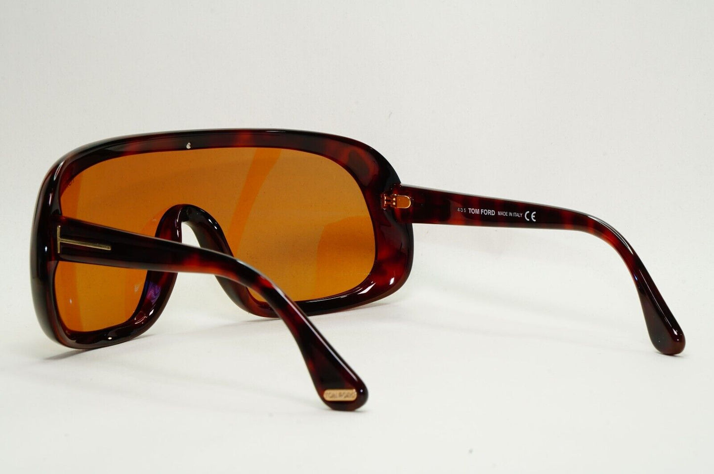 Tom Ford Sunglasses Sven Shield Tortoiseshell Brown Large FT0471 TF 471 56E