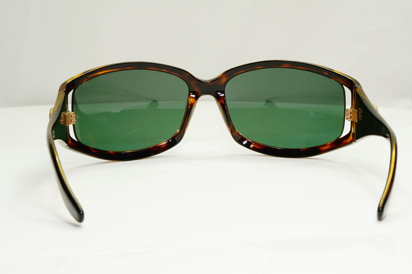 Gucci 2005 Sunglasses Vintage Brown Green Gold GG 2989/S/STRASS V088U 181022