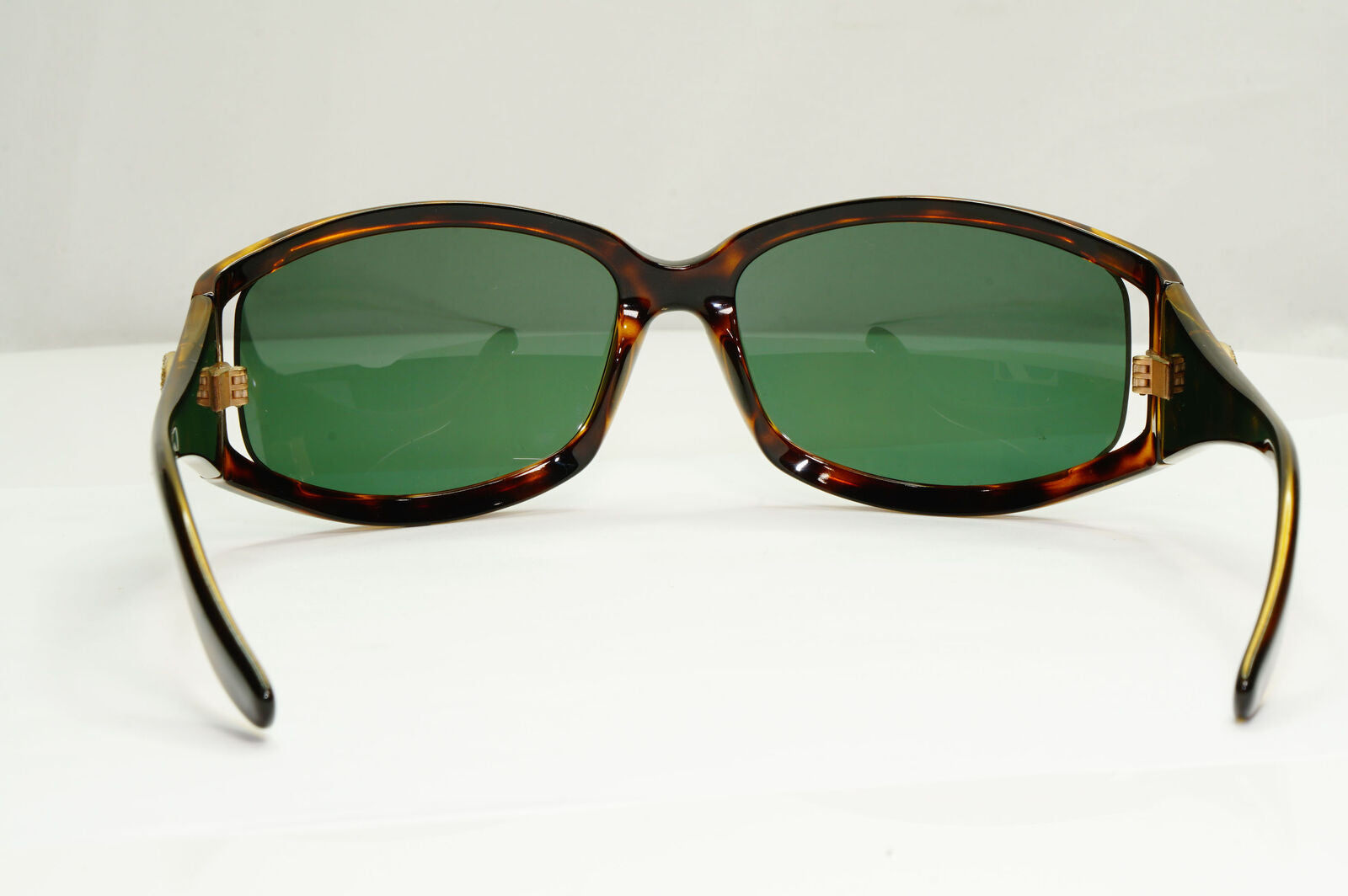 Gucci 2005 Sunglasses Vintage Brown Green Gold GG 2989/S/STRASS V088U 181022