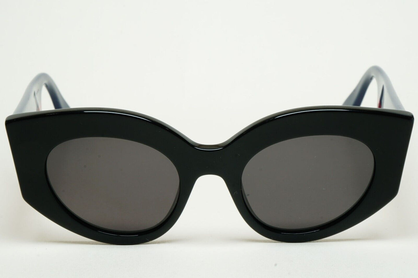 Gucci Sunglasses 2018 Square Black Oversized Large Blue Red GG0275S 001 290125