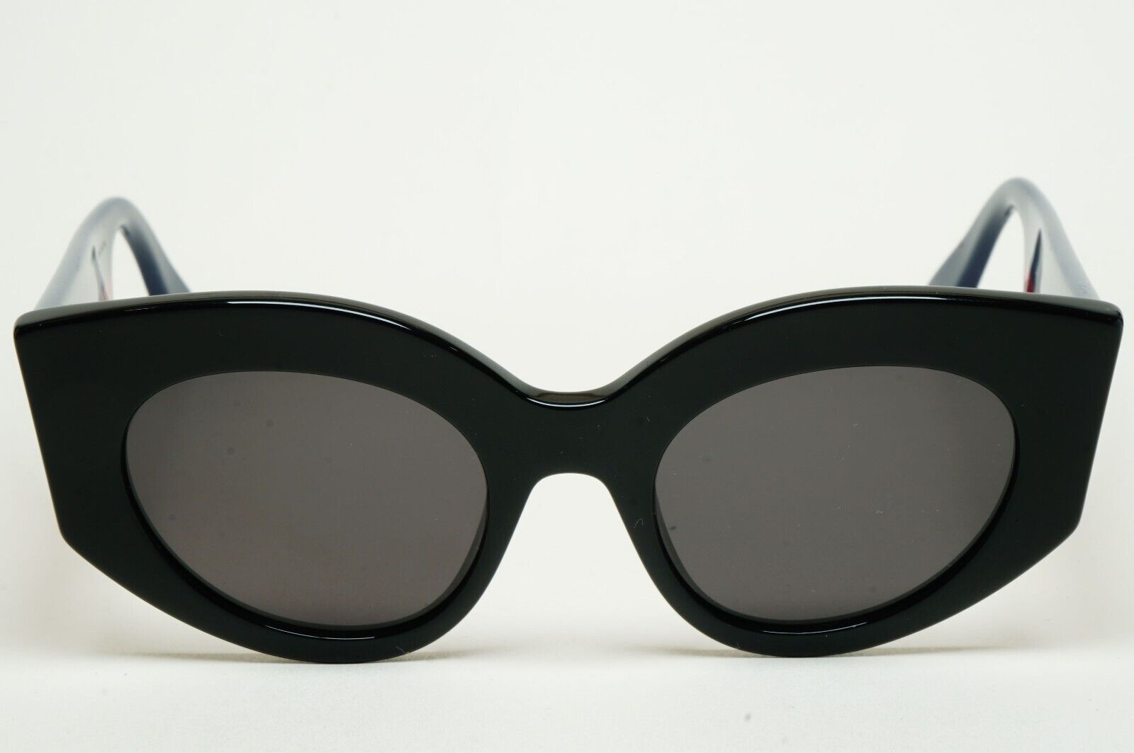 Gucci Sunglasses 2018 Square Black Oversized Large Blue Red GG0275S 001 290125